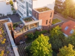 Ansicht von Oben - Zwischen Stadtpark und Stadtleben