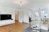 Wohnzimmer - Rückzugsort mit Stil – Maisonette in ruhiger Lage